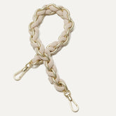 The Shoulder Strap - White Chain