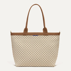 The Lightweight Zip Tote - Vanilla Wafer