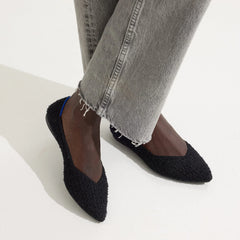 The Point II - Black Bouclé