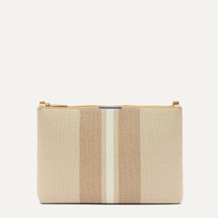 The Convertible Clutch - Oat Latte