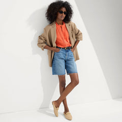 The Double Bit Loafer Mule - Waffle Micro Check
