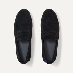 The Ravello Penny Loafer - ReVelvet™ Black